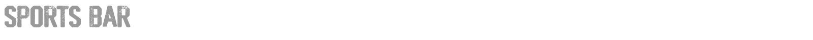 Sports Bar font preview